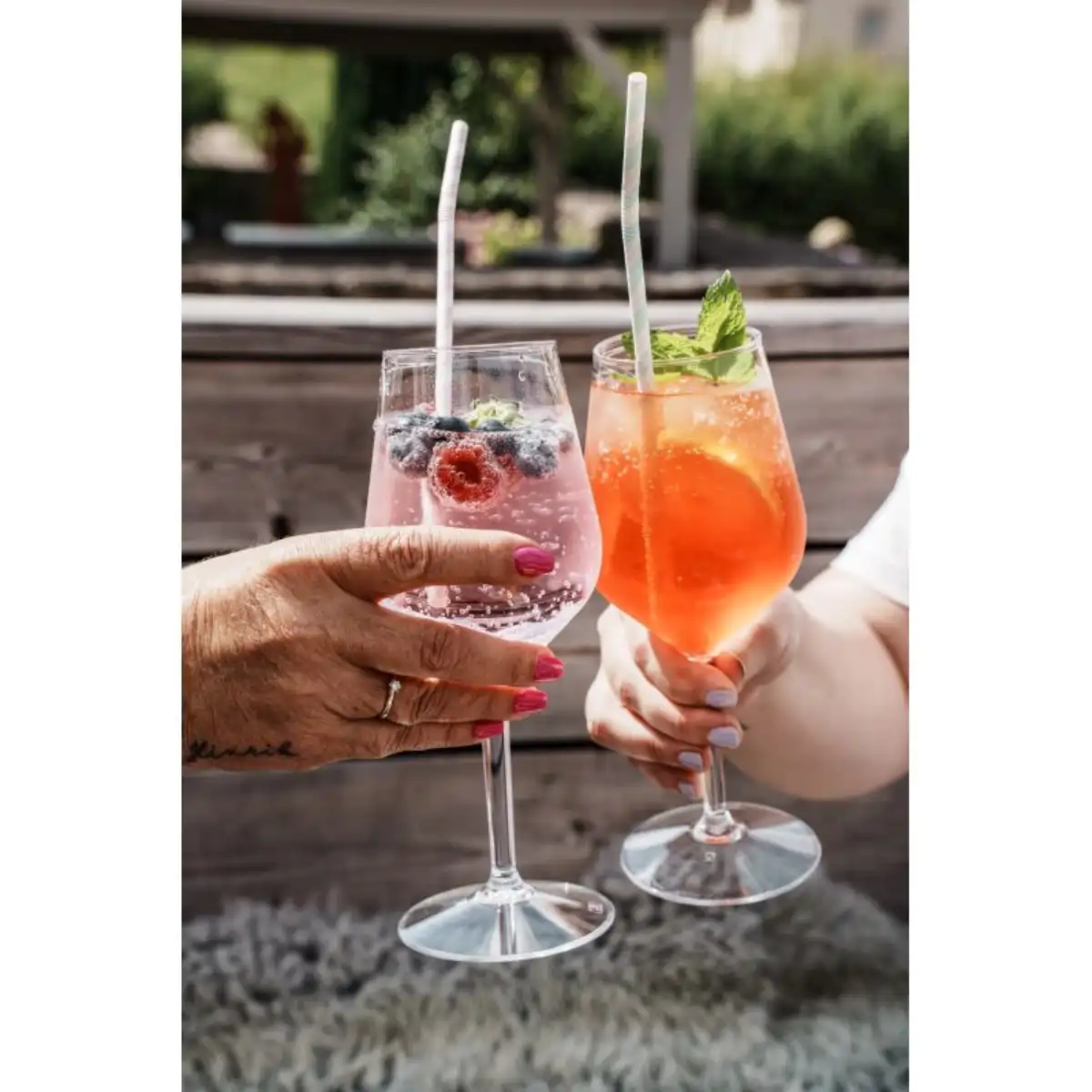 Tritan-Weinglas Wine o´clock Druck: ohne Druck