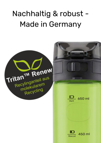 Tritan Renew-Trinkflasche 20six 750ml Flaschenfarbe: Black frosted Druck: ohne Druck