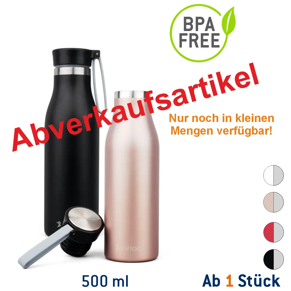 Thermo Edelstahl-Trinkflasche Njord
