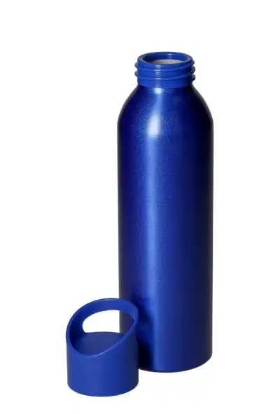 Aluminium-Trinkflasche Houston Flaschenfarbe: Blau Druck: ohne Druck