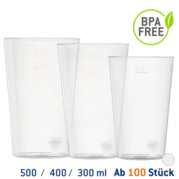 Mehrwegbecher Klassiker