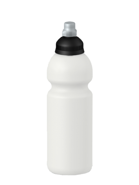 Freizeit-Trinkflasche Premium Bio Flaschenfarbe: Perlweiss Verschlussfarbe: Schwarz-Silber Druck: ohne Druck Freizeit-Trinkflasche Premium Bio Flaschenfarbe: Perlweiss Verschlussfarbe: Schwarz-Silber Druck: ohne Druck