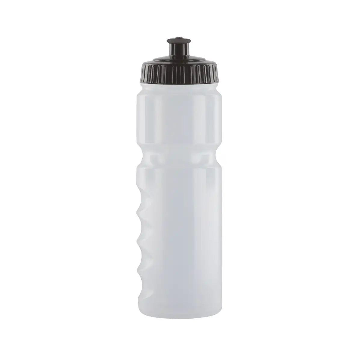 Gripper Sporttrinkflasche 750 ml in Weiß – bedruckbar mit Logo für Vereine und Unternehmen