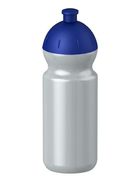 Fitness-Trinkflasche Classic Flaschenfarbe: Silber Volumen: 500 ml Verschlussfarbe: Blau Dunkel Druck: ohne Druck Fitness-Trinkflasche Classic Flaschenfarbe: Silber Volumen: 500 ml Verschlussfarbe: Blau Dunkel Druck: ohne Druck