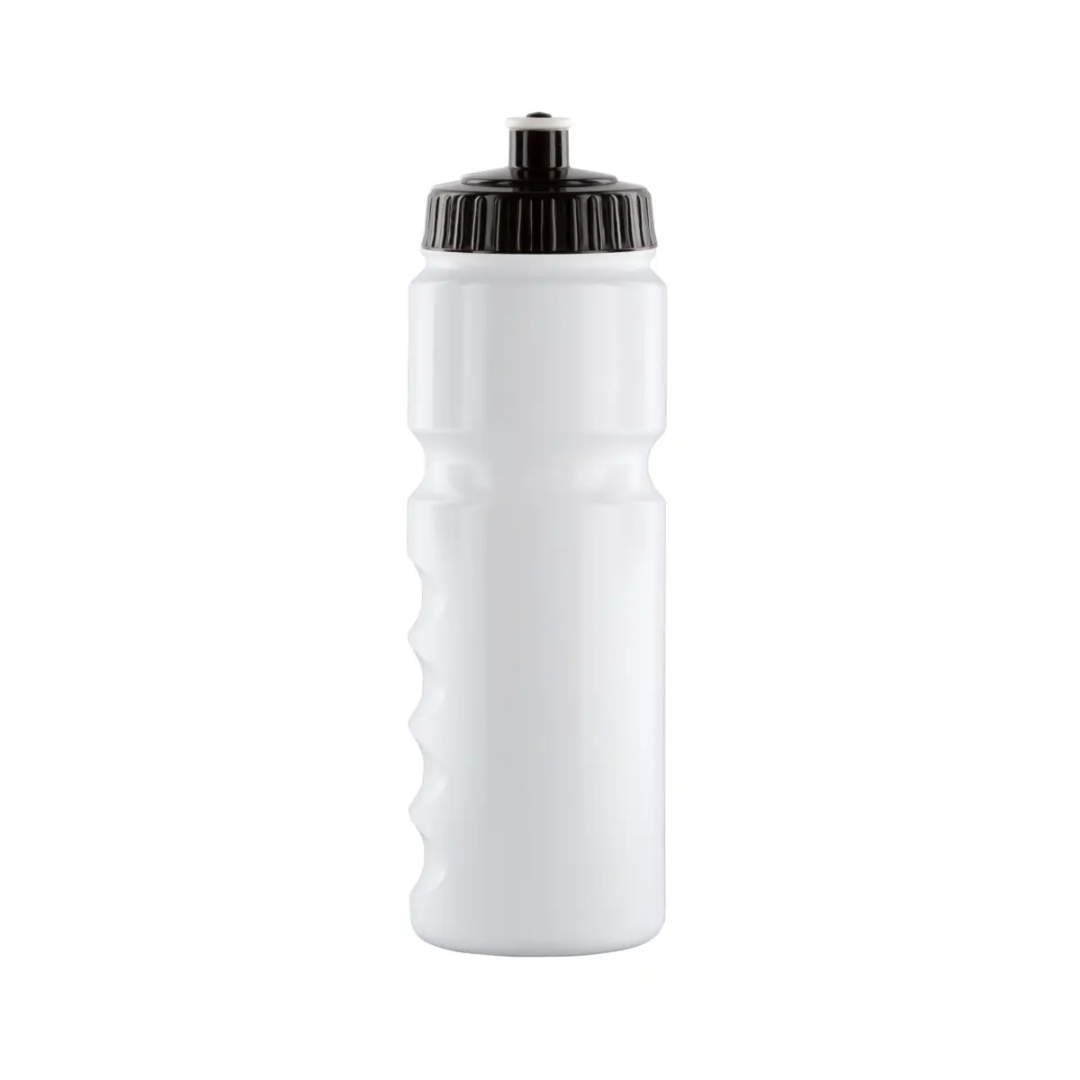 Gripper Sporttrinkflasche 750 ml in Weiß – bedruckbar mit Logo für Vereine und Unternehmen