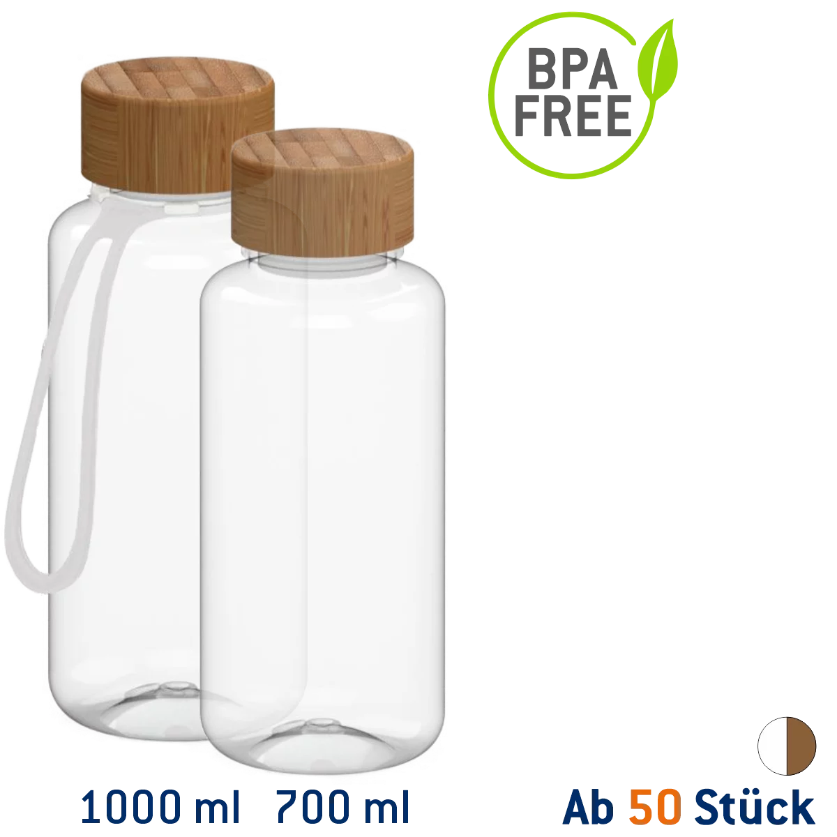 Tritan-Trinkflasche Nature