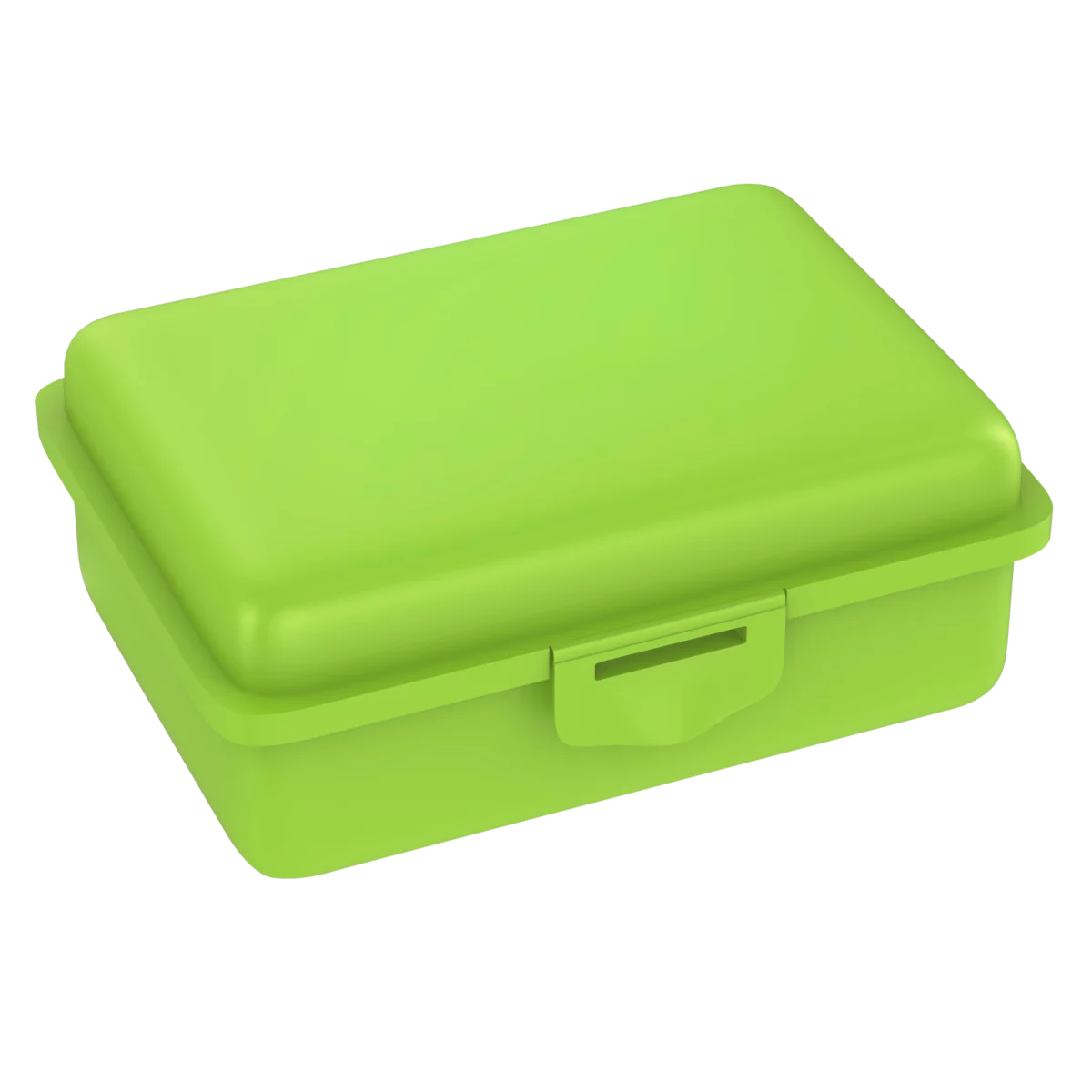 Brotdose Uno Farbe: Lime Obst- und Gemüsefach: ohne Fach Druck: ohne Druck