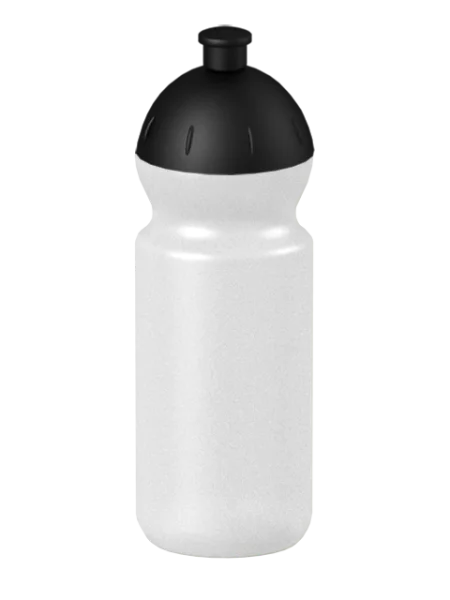 Fitness-Trinkflasche Classic Bio Flaschenfarbe: Transparent Volumen: 500 ml Verschlussfarbe: Schwarz Druck: ohne Druck