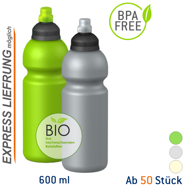 Premium BIO Freizeit-Trinkflaschen
