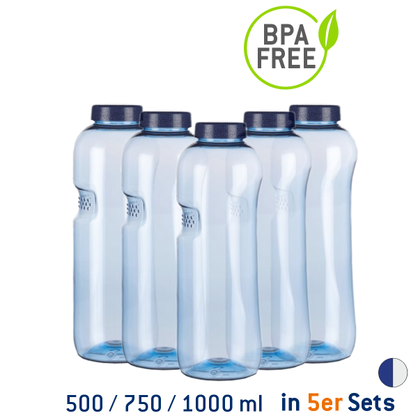 Kavodrink Blue Style Flaschen-Set 5 Stück